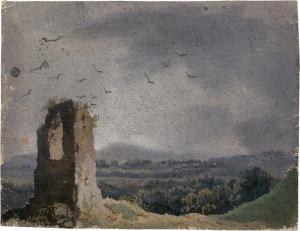 PIEPENHAGEN LUISE 1825-1893,Landschaft mit verlas,Galerie Bassenge DE 2020-11-25