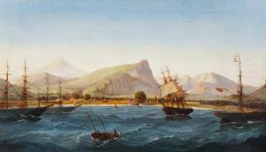 PIERCE Joseph W.,View of the Treaty Port on the Island of Formosa T,1867,Shapiro Auctions 2023-06-15