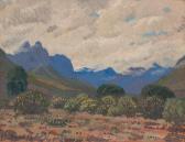 PIERNEEF Jacob Hendrik 1886-1957,Desert Scene,1923,Skinner US 2021-01-22