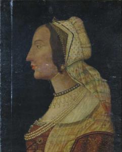 PIERO DELLA FRANCESCA 1415-1492,Portrait de femme,Audap-Mirabaud FR 2014-02-26
