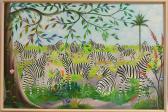 PIERRE Fernand 1919-2002,Zebras,Skinner US 2017-04-14