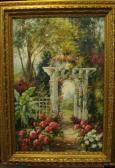 PIERRE 1900-1900,Jardin en fleurs,Aguttes FR 2011-09-30