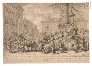 PIERRE Jean Baptiste Marie 1714-1789,Mascarade chinoise faite à Rome,Millon & Associés FR 2023-05-23