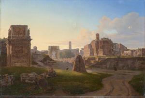 PIERRE MONAMI Pierre 1814-1857,The Roman forum with the Arch of Constantine,Bonhams GB 2017-04-06
