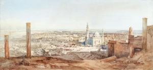 PIERRON charles 1800-1800,A view of Sultan Hasan's mosque and Rumayla Square,Bonhams GB 2021-09-14