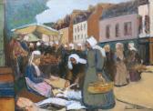 PIET Fernand 1869-1942,MARCHÉ EN BRETAGNE,Pillon FR 2011-05-15