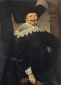 PIETERSZ VOSKUIJL Huijgh 1591-1665,Portrait of a gentleman,1640,Christie's GB 2014-05-13