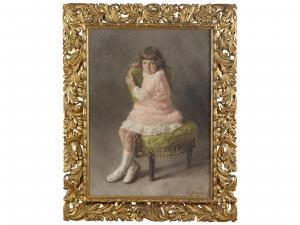 Pietrantonio F,Ritratto di bambina,1921,Sesart's IT 2014-09-23