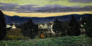 PIETZSCH Richard 1872-1960,Blick auf Florenz,1906,Scheublein Art & Auktionen DE 2021-09-24