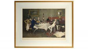 PIFFARD Harold H,Portrait of Napoleon Bonaparte in His Dining Room ,Anderson & Garland 2023-04-27