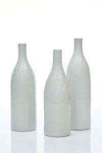 PIGGOTT HANSSEN Gwyn 1935-2013,Three Grey Bottles III,2005,Shapiro AU 2021-09-28