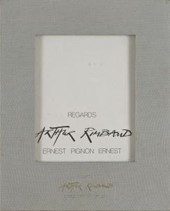PIGNON Ernest 1942,Regards. Arthur Rimbaud,Conan-Auclair FR 2024-03-09