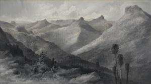 PIGUENIT William Charles 1836-1914,Valley of the Murchison,1880,Leonard Joel AU 2023-03-21