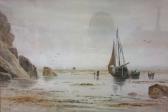 PIKE Frederick William 1870-1890,Beached boats,Dreweatt-Neate GB 2011-02-17