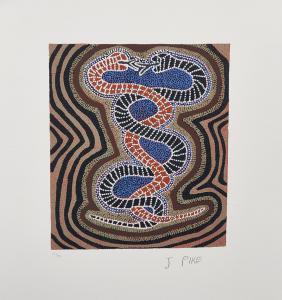 PIKE Jimmy 1940-2002,Untitled (Snakes),Shapiro AU 2022-07-28