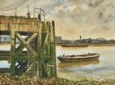 PIKE Jonathan 1949,At the docks,Dreweatts GB 2019-07-31