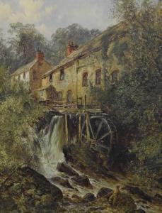 PIKE William Henry 1846-1908,Mill on the West Lyn,1888,Clevedon Salerooms GB 2023-06-22