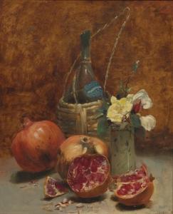 PILLARD Elizabeth 1800-1800,Still Life with Pomegranates,Aspire Auction US 2013-05-24