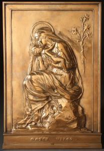 PILLET CHARLES,THE VIRGIN AND CHILD,1869,Jackson's US 2015-11-17