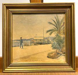 Pilleyre Jacques Auguste,Nice- La Promenade des Anglais,19th century,Millon & Associés FR 2021-05-06