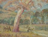 PILLIG Gustave Michael 1877-1940,Cattle Grazing,Elder Fine Art AU 2019-03-31