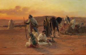 PILNY Otto 1866-1936,A REST IN THE DESERT,Christie's GB 1998-06-18