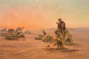 PILNY Otto 1866-1936,Prayer in the Desert,Sotheby's GB 2023-10-24