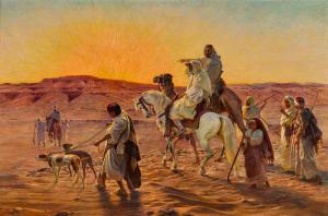 PILNY Otto 1866-1936,Sunrise in the Desert,Sotheby's GB 2024-04-23