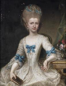 PILO Carl Gustav 1712-1792,Portrait of a lady,Bonhams GB 2014-04-30