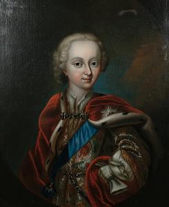 PILO Carl Gustav 1712-1792,Portrait of Christian VII of Denmark wearingthe Or,Bonhams GB 2008-06-17