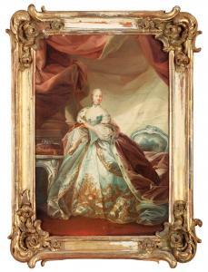 PILO Carl Gustav 1712-1792,Queen Juliane Marie of Denmark,Bukowskis SE 2013-05-28