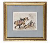 PILS Francois 1785-1867,NAPOLEON MOUNTING HIS HORSE,Lyon & Turnbull GB 2015-06-24