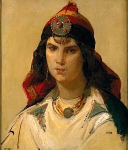 PILS Isidore 1813-1875,PORTRAIT DE FEMME KABYLE,Artcurial | Briest - Poulain - F. Tajan 2008-12-08