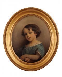 PILS Isidore 1813-1875,Portrait d\’enfant,1849,Pestel-Debord FR 2023-07-04