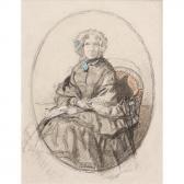 PILS Isidore 1813-1875,PORTRAIT OF A WOMAN,Freeman US 2016-01-25