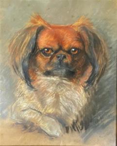 PIMM William E,Portrait of Jeffrey Farnol's Dog, Wog alias Woggin,1929,Theodore Bruce 2020-09-14