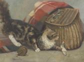 PIMM William E 1863-1952,The fisherman's cat,Sworders GB 2023-04-04