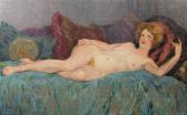 PINAL Fernand 1881-1958,Female nude reclining upon a day bed,Gorringes GB 2016-03-22