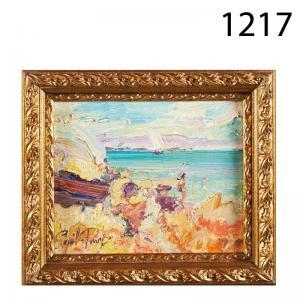 PINAZO EMILIO 1900-1900,Figuras en la playa,Lamas Bolaño ES 2014-11-12