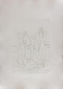PINCHERLE Adriana 1905-1996,Quattro figure di donne,Capitolium Art Casa d'Aste IT 2010-11-16