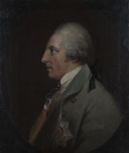 PINE Robert Edge,Half Length Profile Portrait of Sir William Beauch,1772,Tooveys Auction 2022-02-16