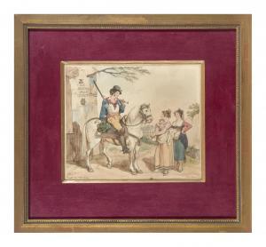 PINELLI Bartolomeo,Cacciatore a cavallo con popolane,1830,Il Ponte Casa D'aste Srl 2024-02-20
