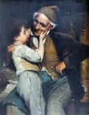 PINELLI Gino,Study of elderly man and young boy,Canterbury Auction GB 2014-08-05