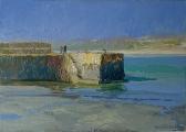 PINKETT Neil 1958,Harbour Wall, St Michaels Mount,David Lay GB 2021-01-28