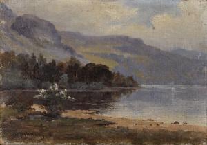 PINKNEY W,A Mountainous River Landscape,John Nicholson GB 2020-06-12