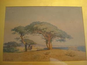 PINOTTI G 1800-1800,View of Italian bay,Bonhams GB 2011-09-21