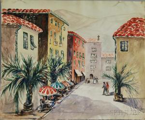 PINTNER Dora 1900-1900,Villefranche, French Riviera,Skinner US 2014-02-12