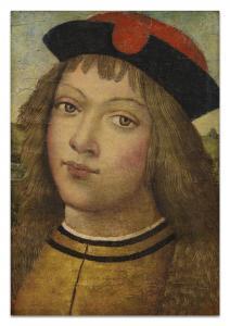 PINTURICCHIO Bernardino di Betto 1454-1513,PORTRAIT OF A YOUNG BOY,Sotheby's GB 2018-10-18