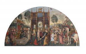PINTURICCHIO Bernardino di Betto 1454-1513,St Catharine of Alexandria Pleading befor,John Nicholson 2019-05-01