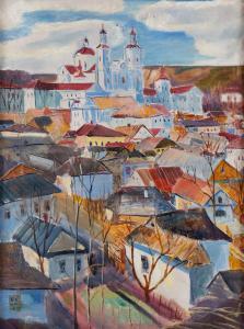 PIOTROWSKI Waclaw 1887-1957,Landscape,1924,Desa Unicum PL 2023-03-16